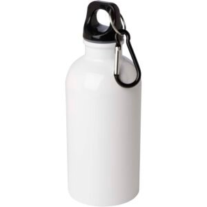 Oregon 400 ml RCS certified single wall stainless steel water bottle with carabiner