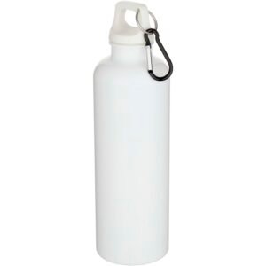 Oregon 750 ml solid colour RCS recycled plastic water bottle with carabiner