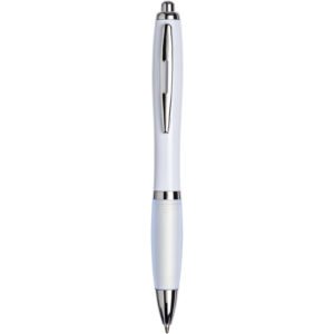 Nash ballpoint pen with coloured barrel and grip (black ink)