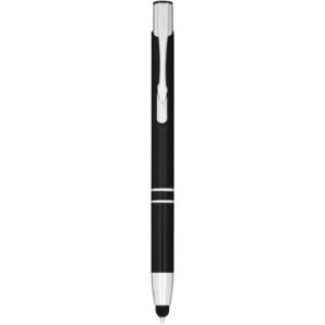 Moneta anodized aluminium click stylus ballpoint pen (blue ink)