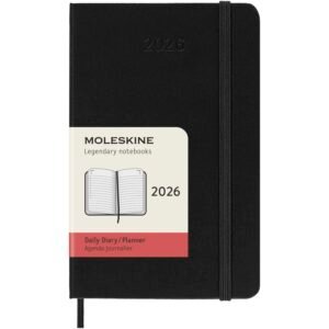 Moleskine hard cover 12 month PK daily planner