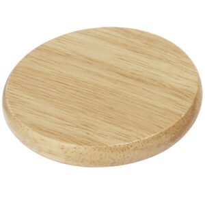 Scoll wooden coaster with bottle opener