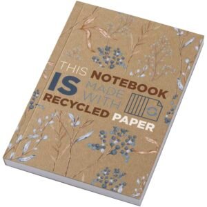 Novella Austen A6 recycled soft cover kraft notebook - 100 sheets
