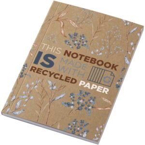 Novella Austen A6 recycled soft cover kraft notebook - 50 sheets