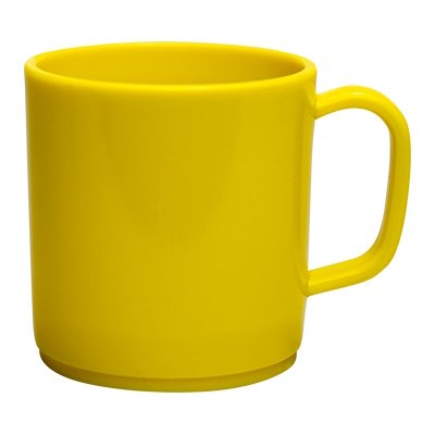 Plastic Mug Yellow 1 Colour Price
