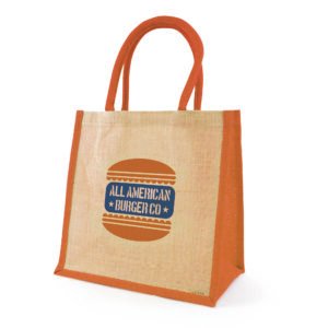 Medium Coloured Trim Halton Shopper