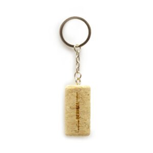 Promotional Cylinder Cork Keyring