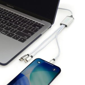 Branded 3 In 1 Light Up Charger