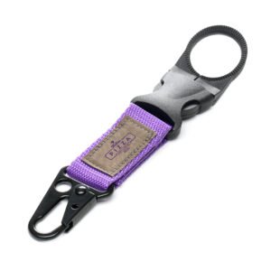 Bottle Holder Carabiner Keyring with Strap